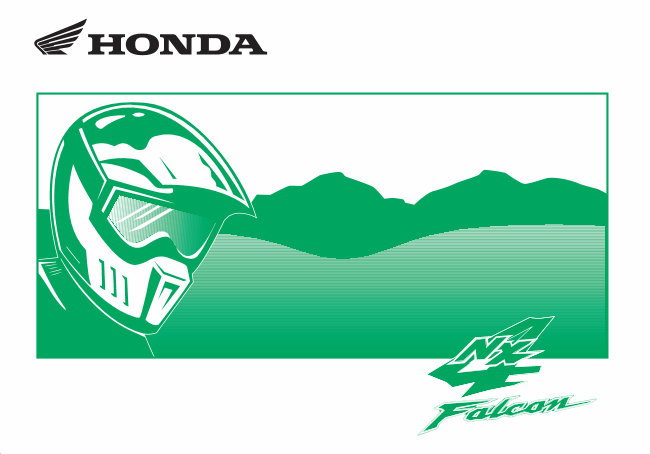 HONDA NX400 FALCON Manual DO PROPRIETARIO preview img 1