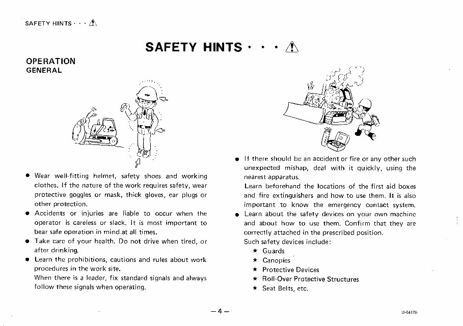 Komatsu D20A-5 Bulldozer Workshop Service Repair Manual preview img 5