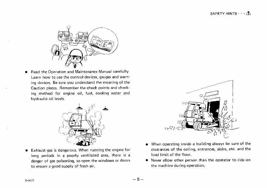 Komatsu D20A-5 Bulldozer Workshop Service Repair Manual preview img 6