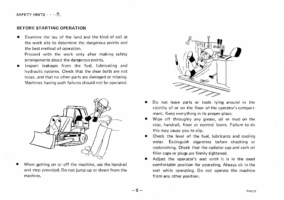 Komatsu D20A-5 Bulldozer Workshop Service Repair Manual preview img 7