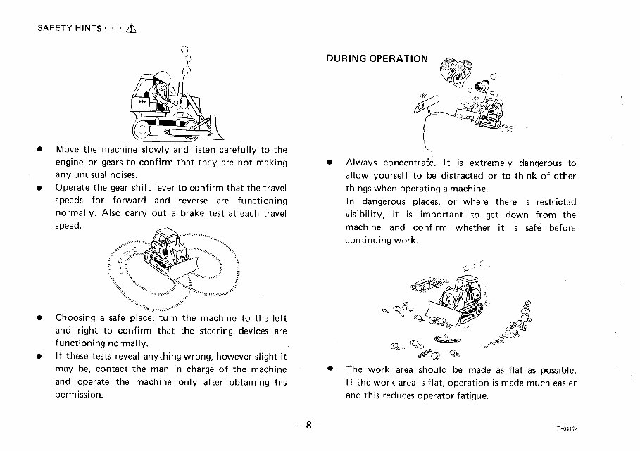 Komatsu D20A-5 Bulldozer Workshop Service Repair Manual preview img 9