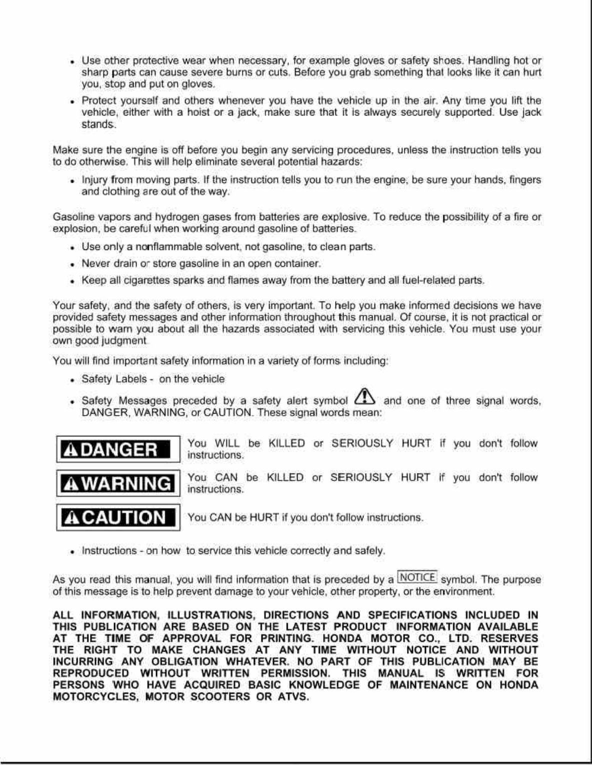 2005-2006 Honda CB 600 F Hornet Service & Repair Manual preview img 2