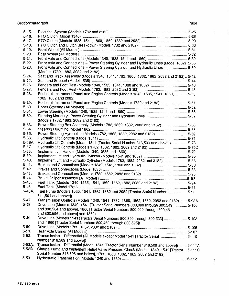 Cub Cadet 2082 Tractor Service & Repair Manual preview img 6
