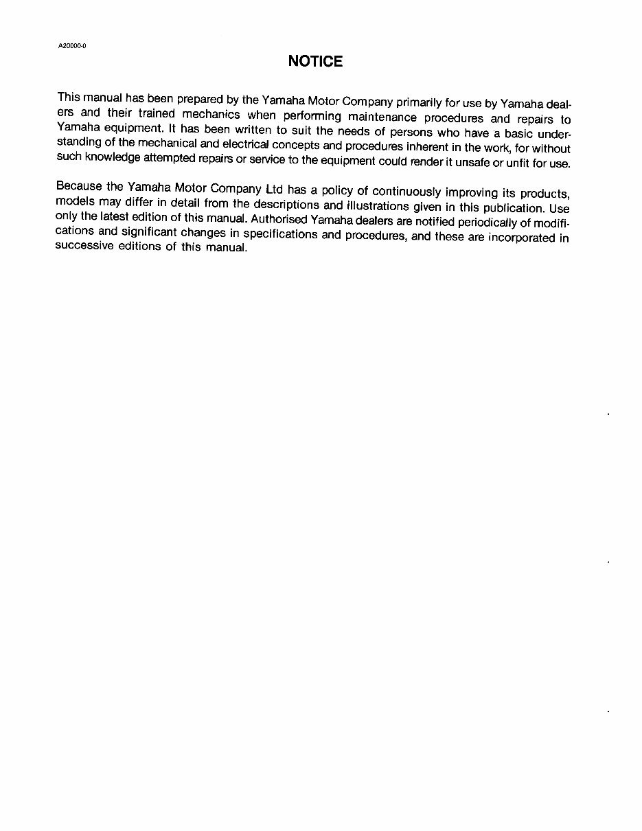 1990-1997 Yamaha 20HP 25HP 2-Stroke Outboard Repair Manual preview img 4