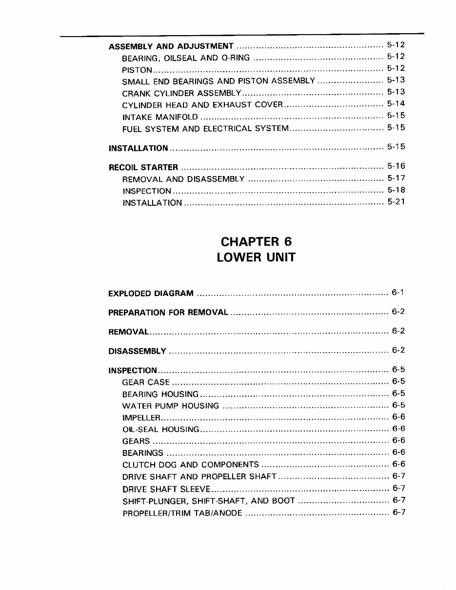 1990-1997 Yamaha 20HP 25HP 2-Stroke Outboard Repair Manual preview img 9