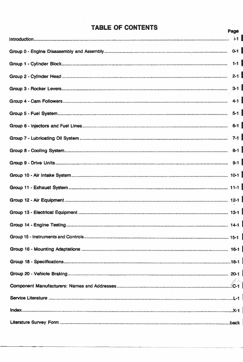 Cummins L10 Series Engines Workshop Manual preview img 4