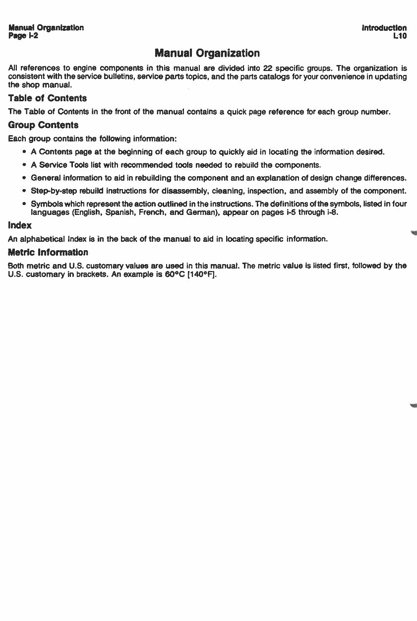 Cummins L10 Series Engines Workshop Manual preview img 7