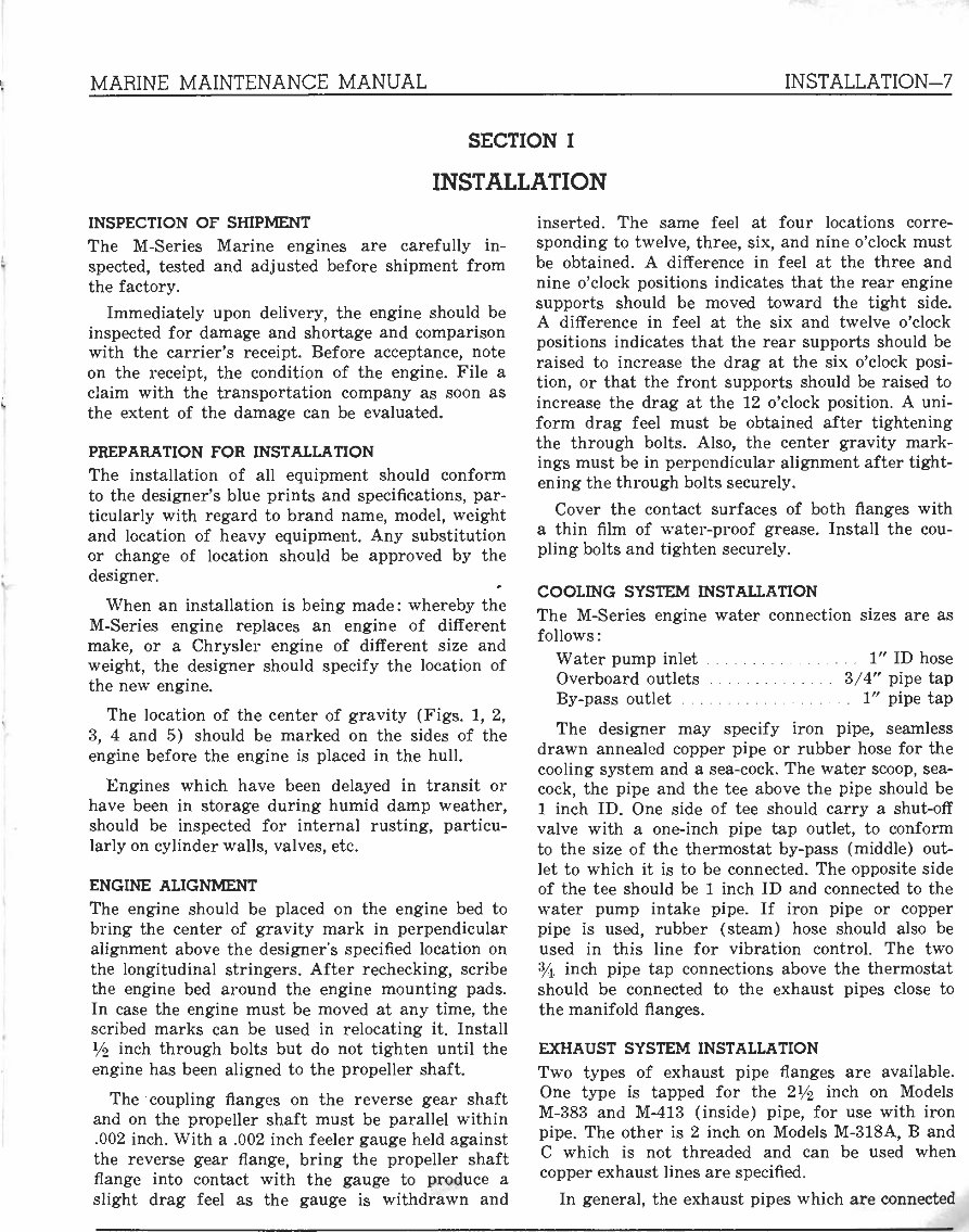Chrysler marine engine service manual M 318 383 413 preview img 7