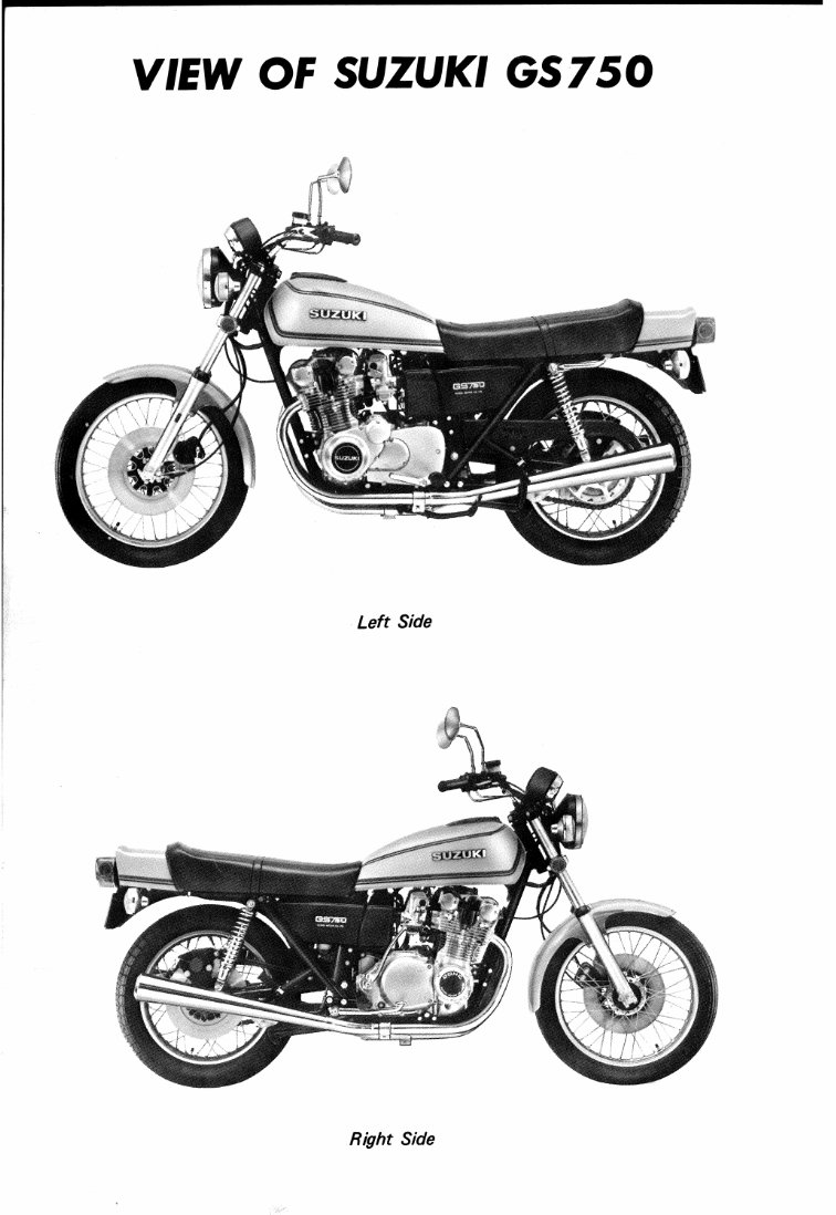 1981 Suzuki GS 750 Service & Repair Manual preview img 3
