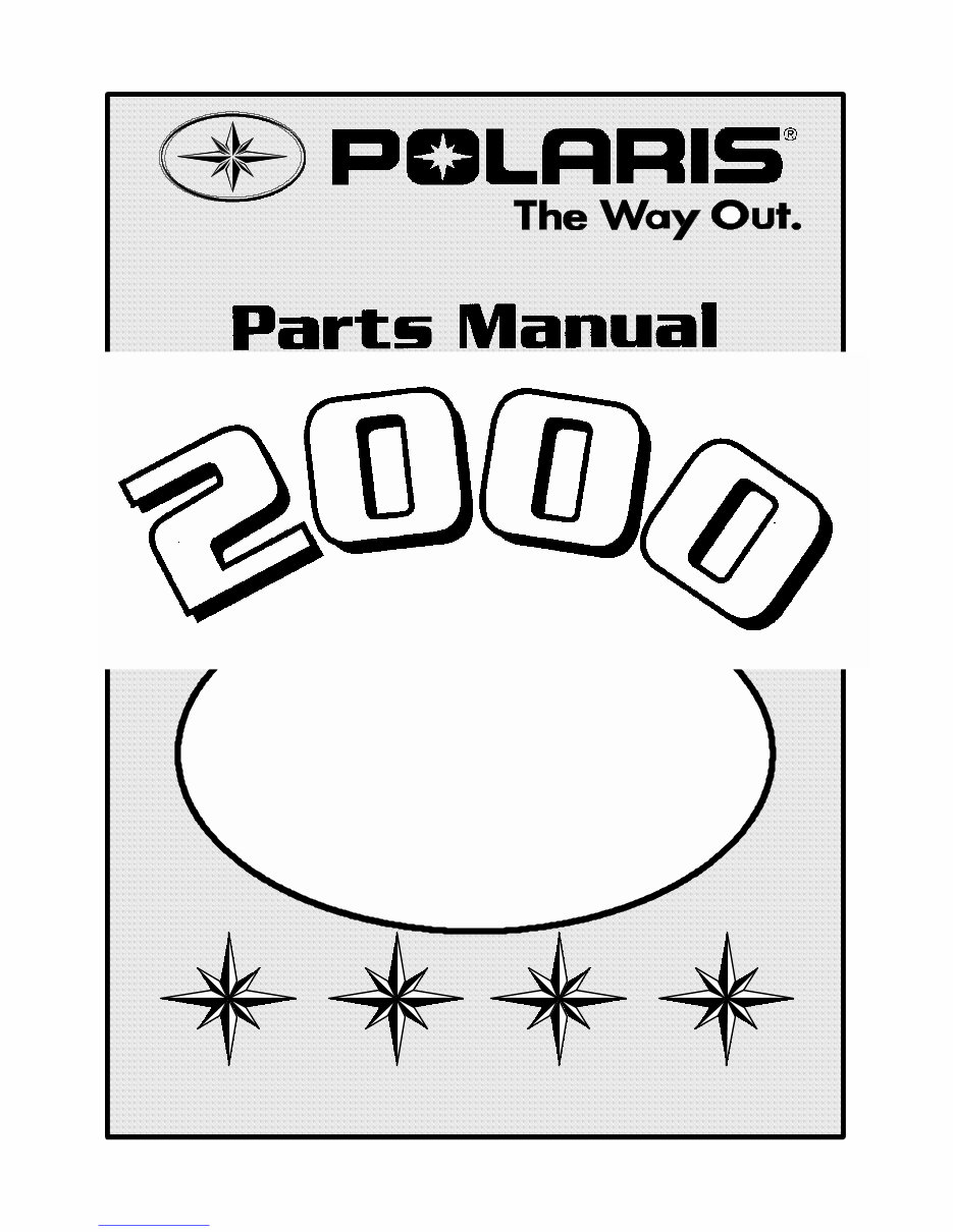 2000 Polaris Magnum 325 Parts Manual preview img 1