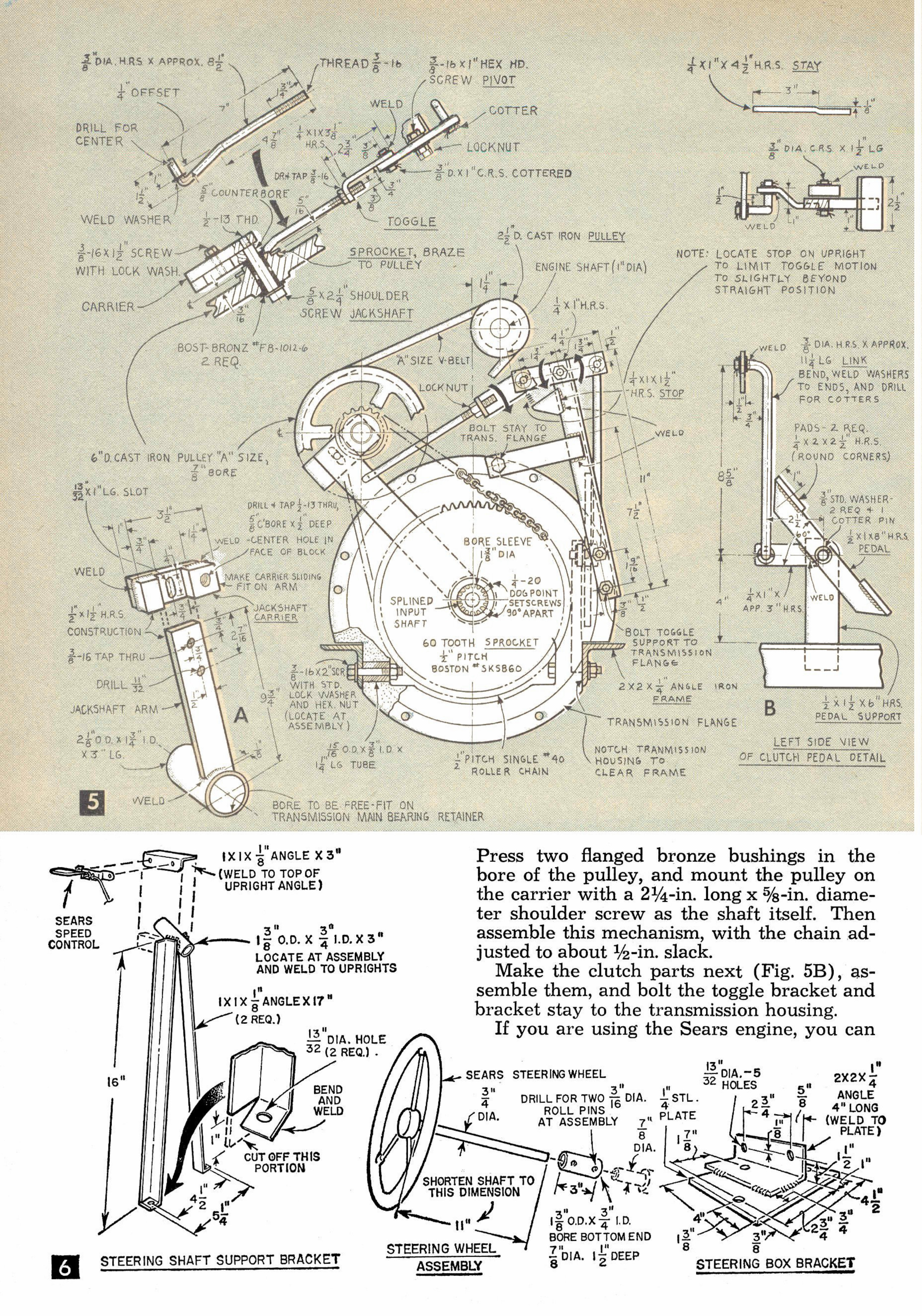 Powr Pup Vintage Midget Tractor Plans preview img 9