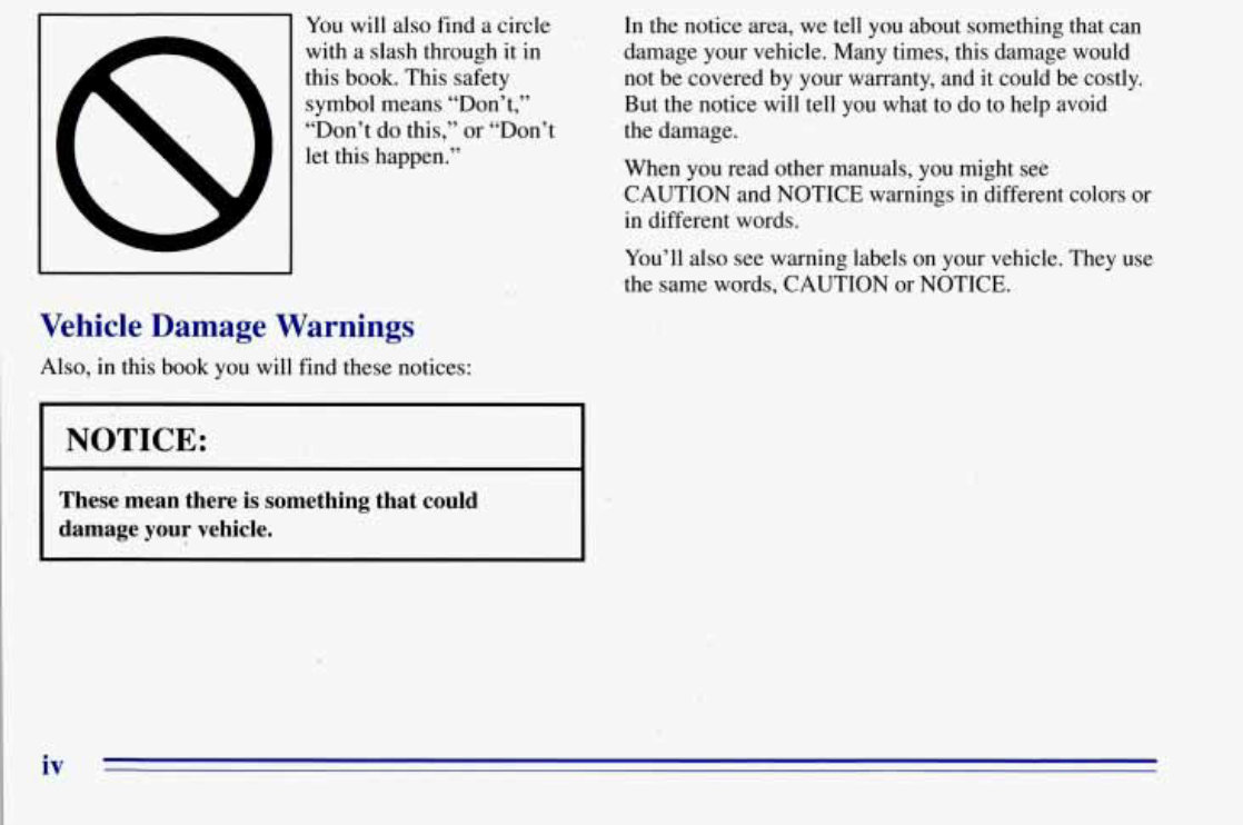 1996 GMC Suburban Owners Manual preview img 5