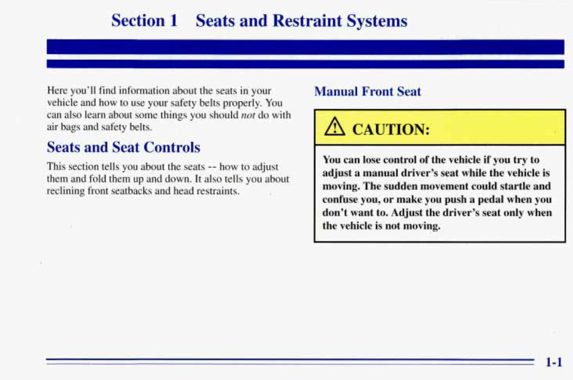 1996 GMC Suburban Owners Manual preview img 8