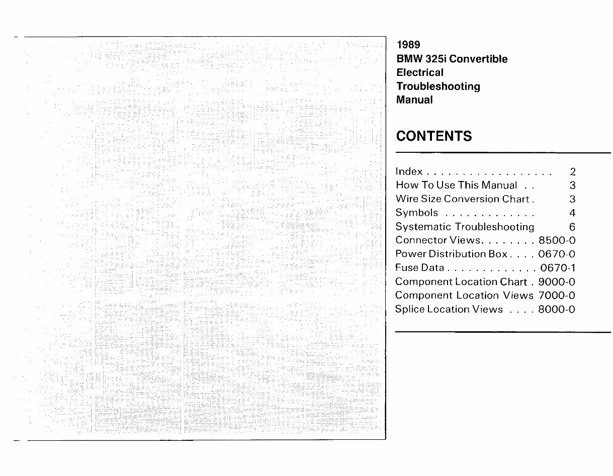 1984-1990 BMW 3 Series (325i Convertible) E30 Service & Repair Manual preview img 3