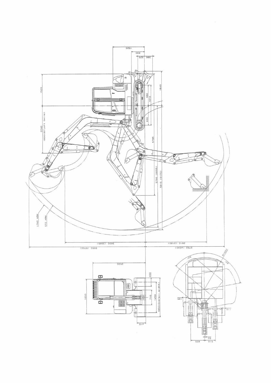 Hanix H56C mini excavator service and parts manual preview img 10