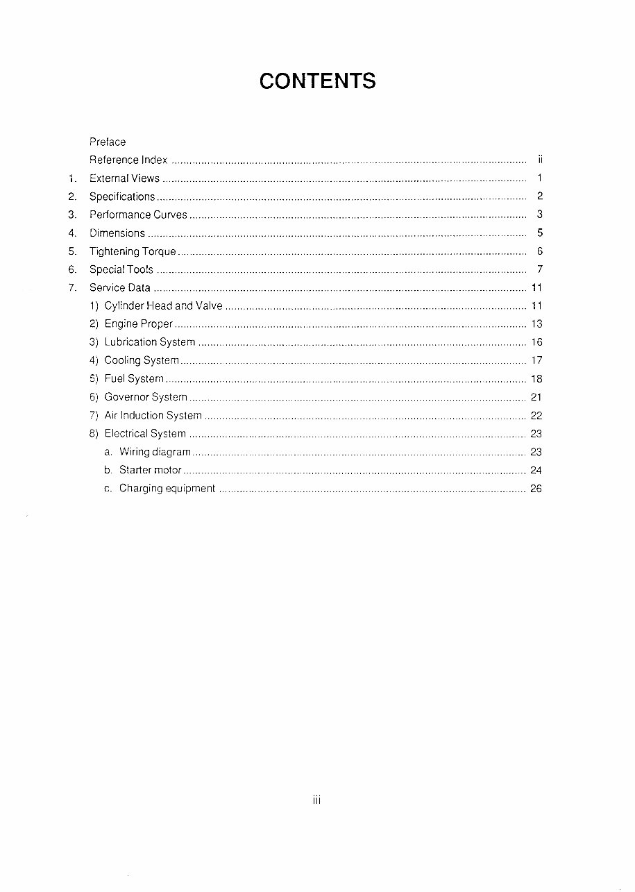 Yanmar 3T84HLE/3T84HTLE Diesel Engines OEM Service & Repair Manual preview img 5