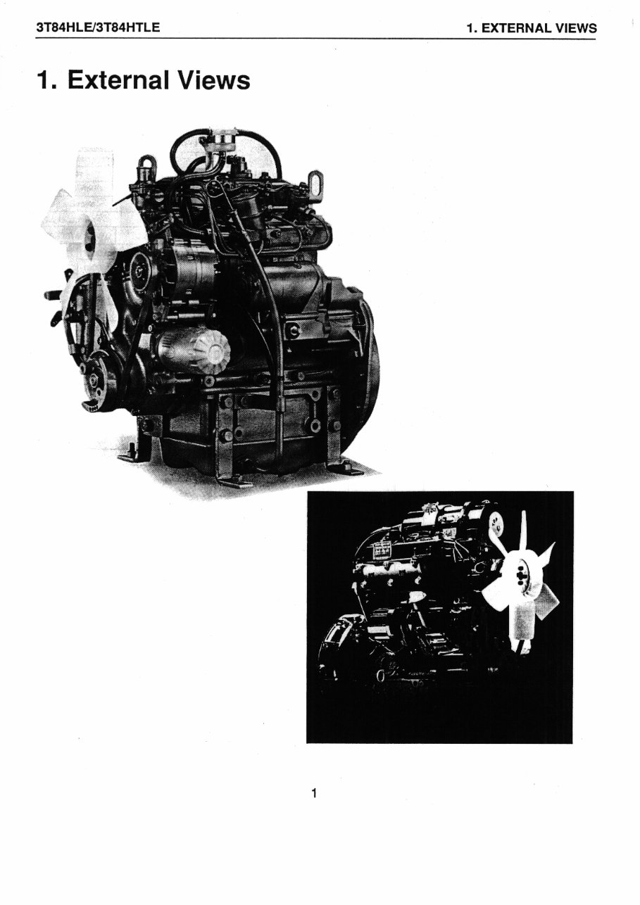 Yanmar 3T84HLE/3T84HTLE Diesel Engines OEM Service & Repair Manual preview img 6