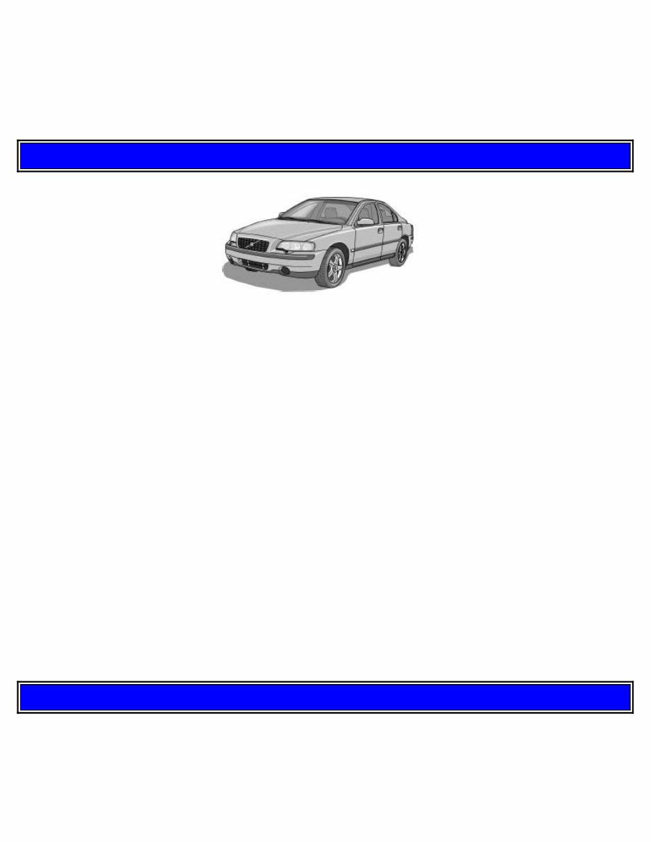 2001 Volvo S60 Owners Manual preview img 1