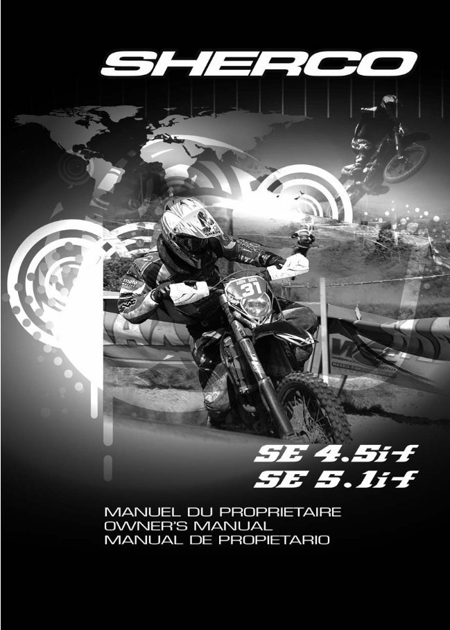 2009 SHERCO SE 5.1i 4.5i F ENDURO Service Manual preview img 1