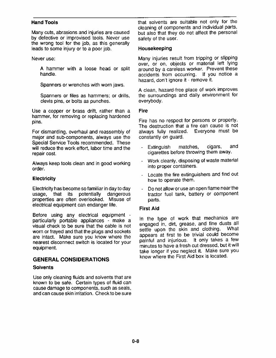 Ford-New Holland 250C / 260C / 345D / 445D / 545D Tractor Loader Service & Repair Manual preview img 10