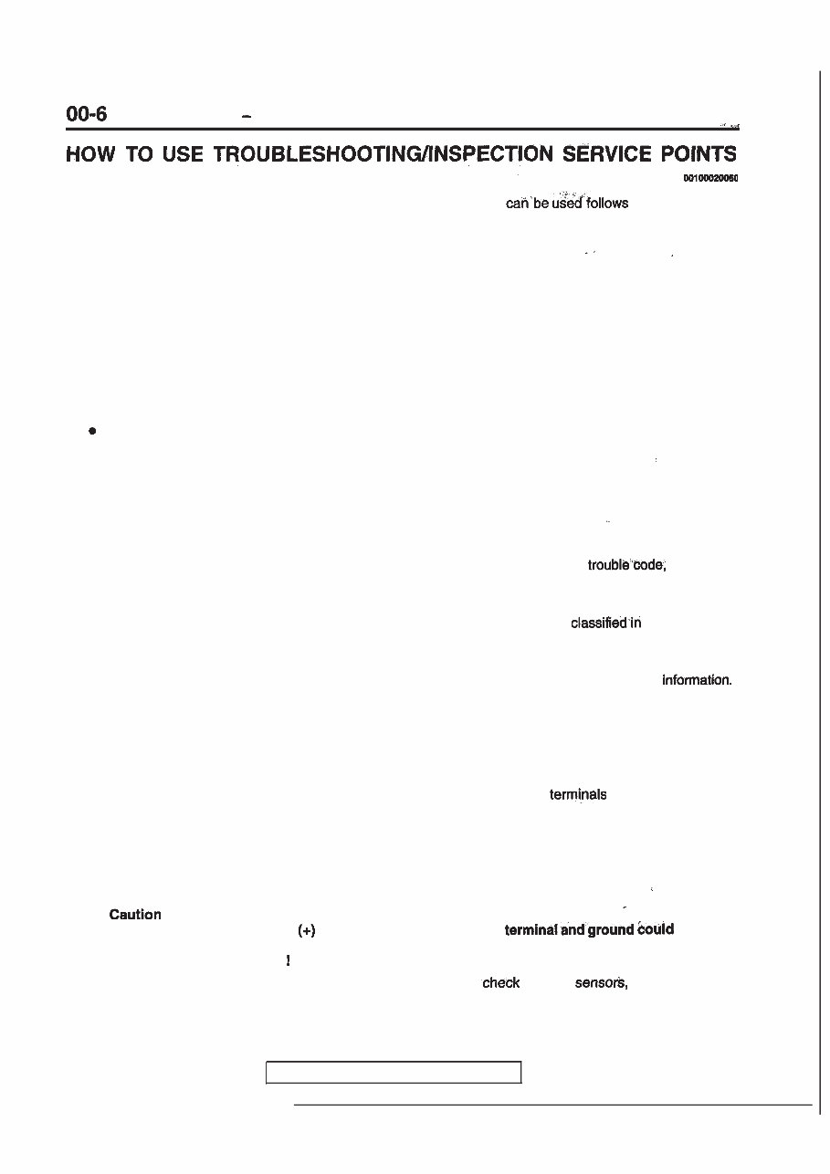 Mitsubishi Laser Talon & Eclipse Workshop Service Manual 1990, 1991, 1992, 1993, 1994, 1995, 1996, 1997, 1998, 1999 (6525 pages preview img 8