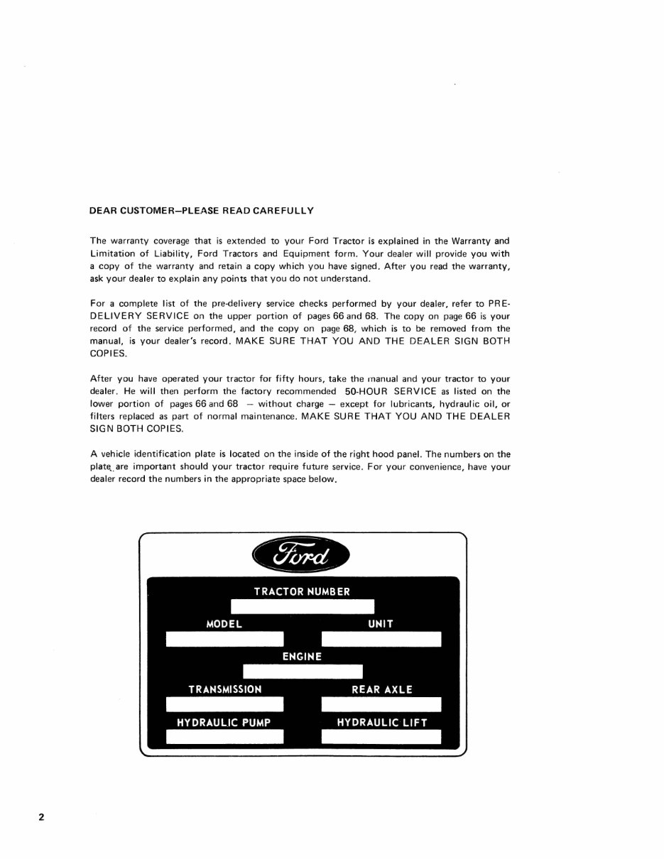 Ford Tractor 4600 Service Repair Manual preview img 4