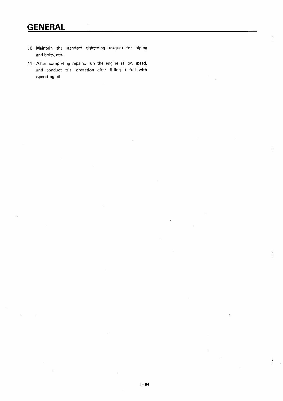 TB68 TB68-E Compact Excavator Workshop manual. preview img 10