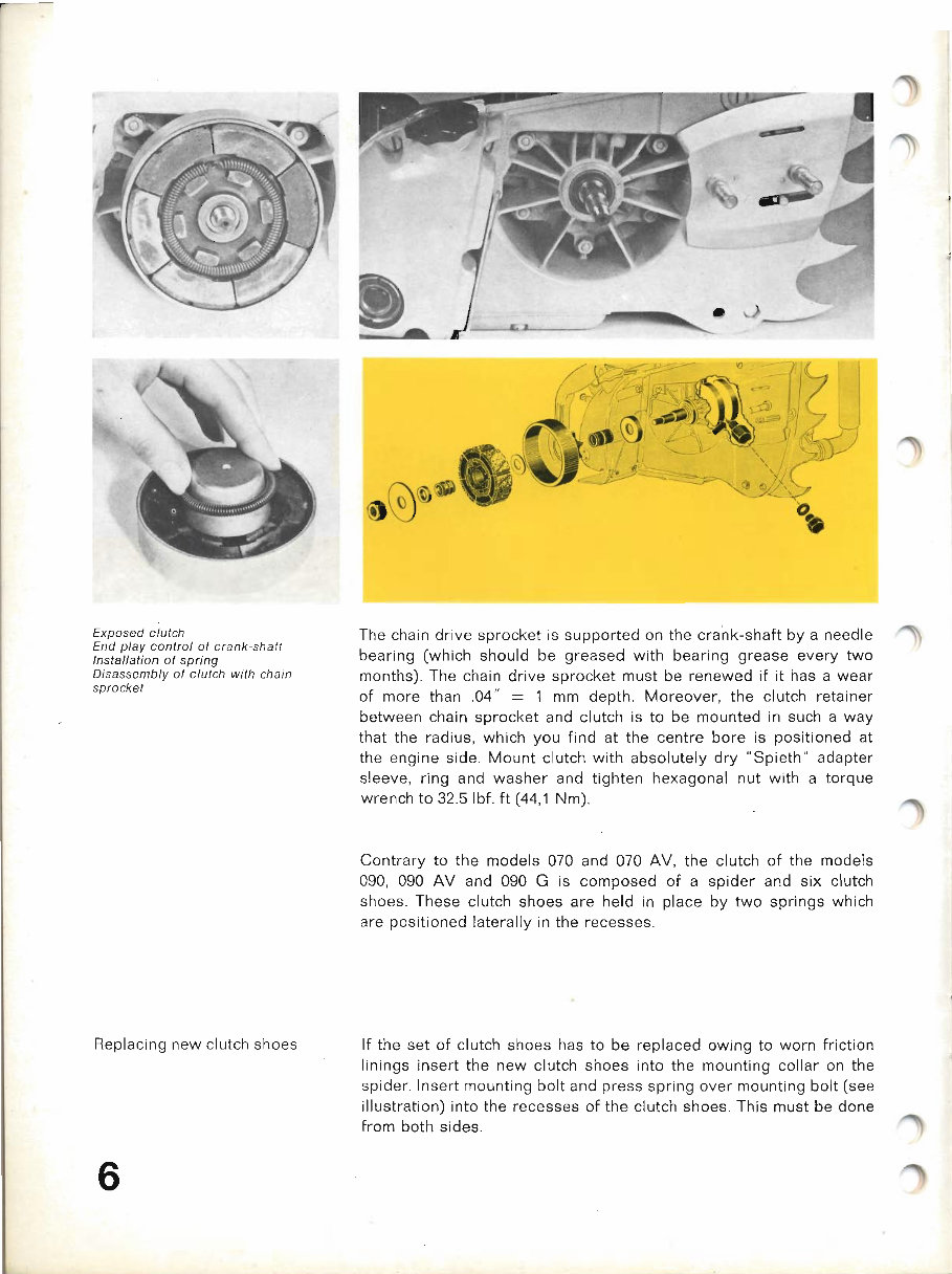 STIHL Chain Saw 070-090 Service Manual preview img 7