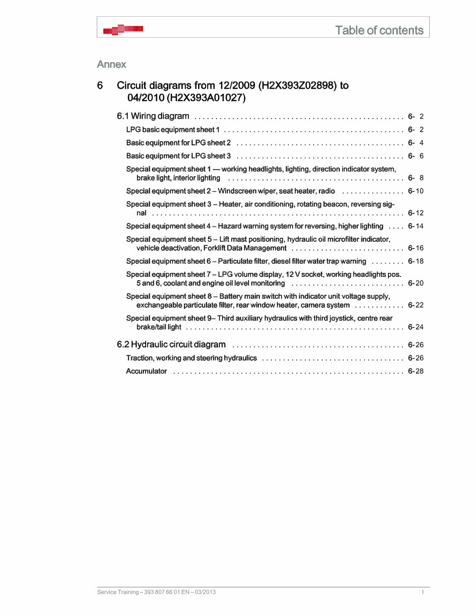 Linde 393 Series Forklifts (H25D, H30D, H35D, H25T, H30T, H35T) OEM Service & Repair Manual preview img 3