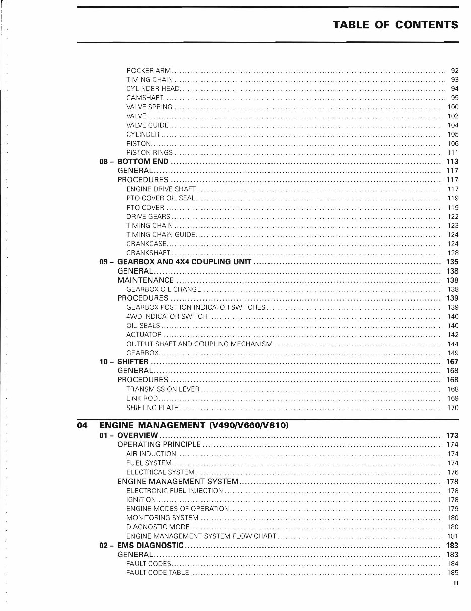 2012 Can-Am Outlander 650 (650/650 Max/650 XT) ATVs OEM Service & Repair Manual preview img 4