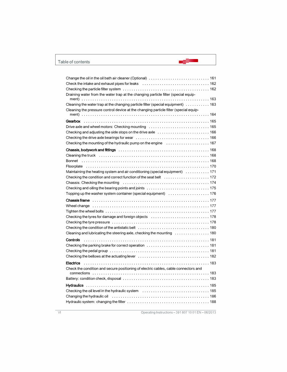 Linde Diesel Forklift Truck 391 Series H14, H16, H18, H20 Operating Manual preview img 6