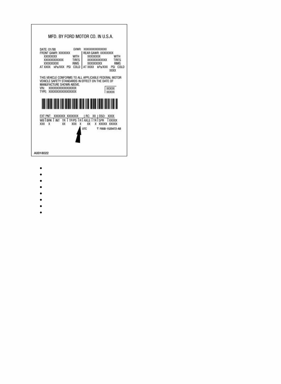 2004 Ford E-Series Passenger/Cargo (E150, E250, E250, E450) Workshop Repair & Service Manual (COMPLETE & INFORMATIVE for DIY REP preview img 10
