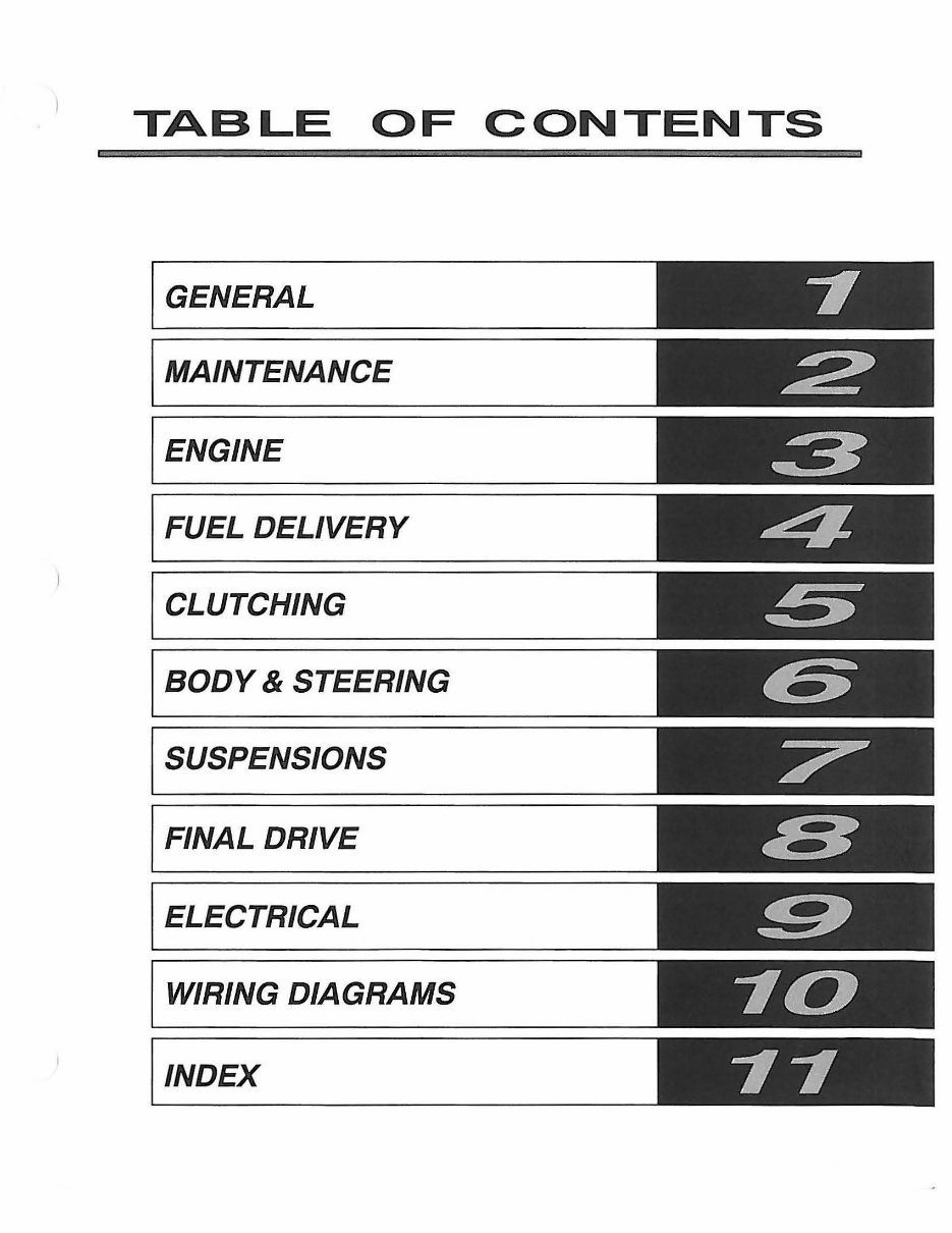 2004 Polaris Trail Luxury 340 500 550 600 700 800 Classic Snowmobile Repair Manual preview img 4