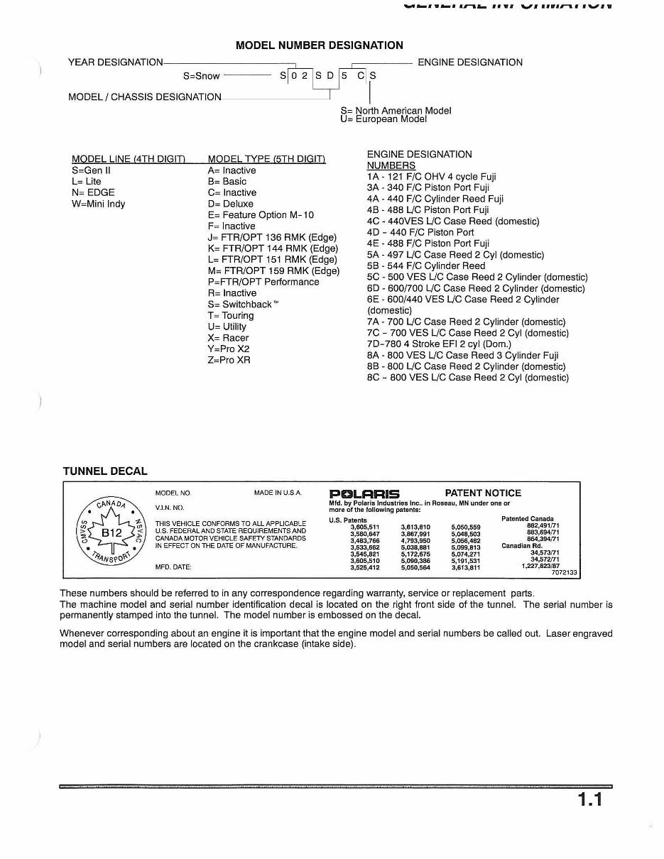2004 Polaris Trail Luxury 340 500 550 600 700 800 Classic Snowmobile Repair Manual preview img 7