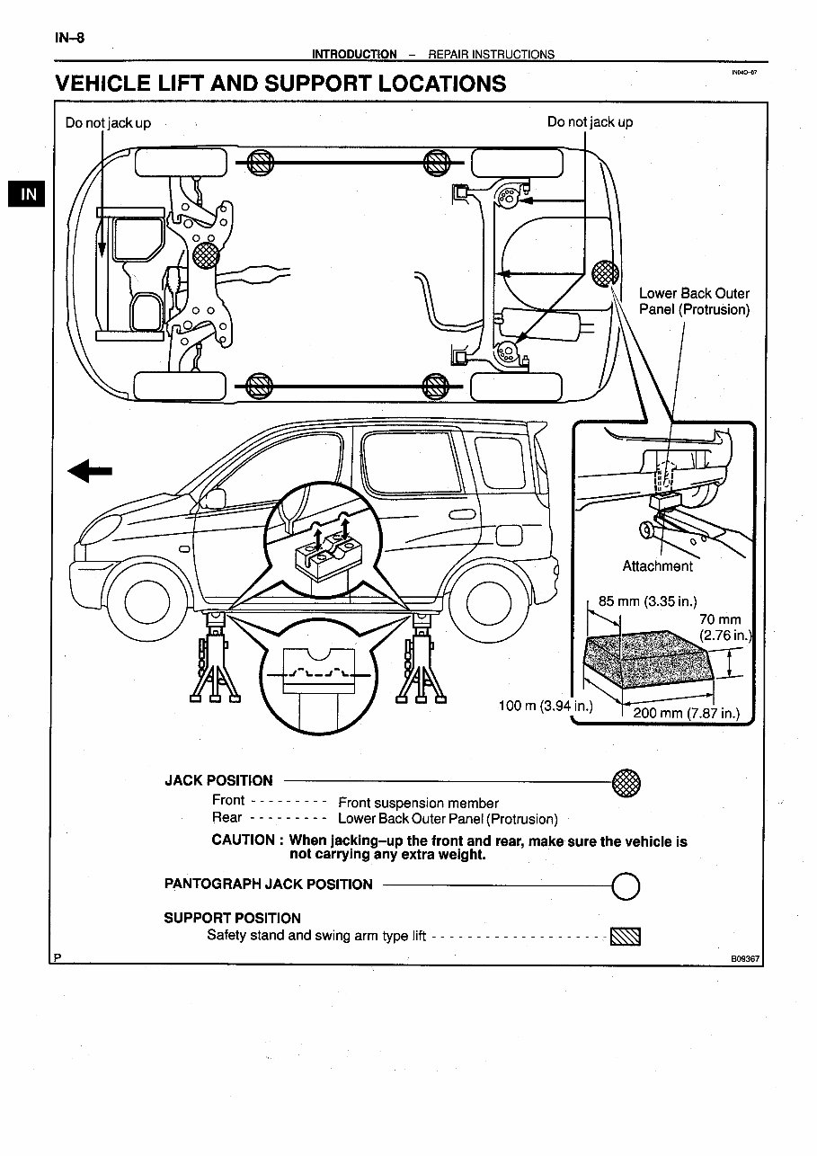 1999-2001 Toyota Yaris/Vitz/Echo Service & Repair Manual preview img 10