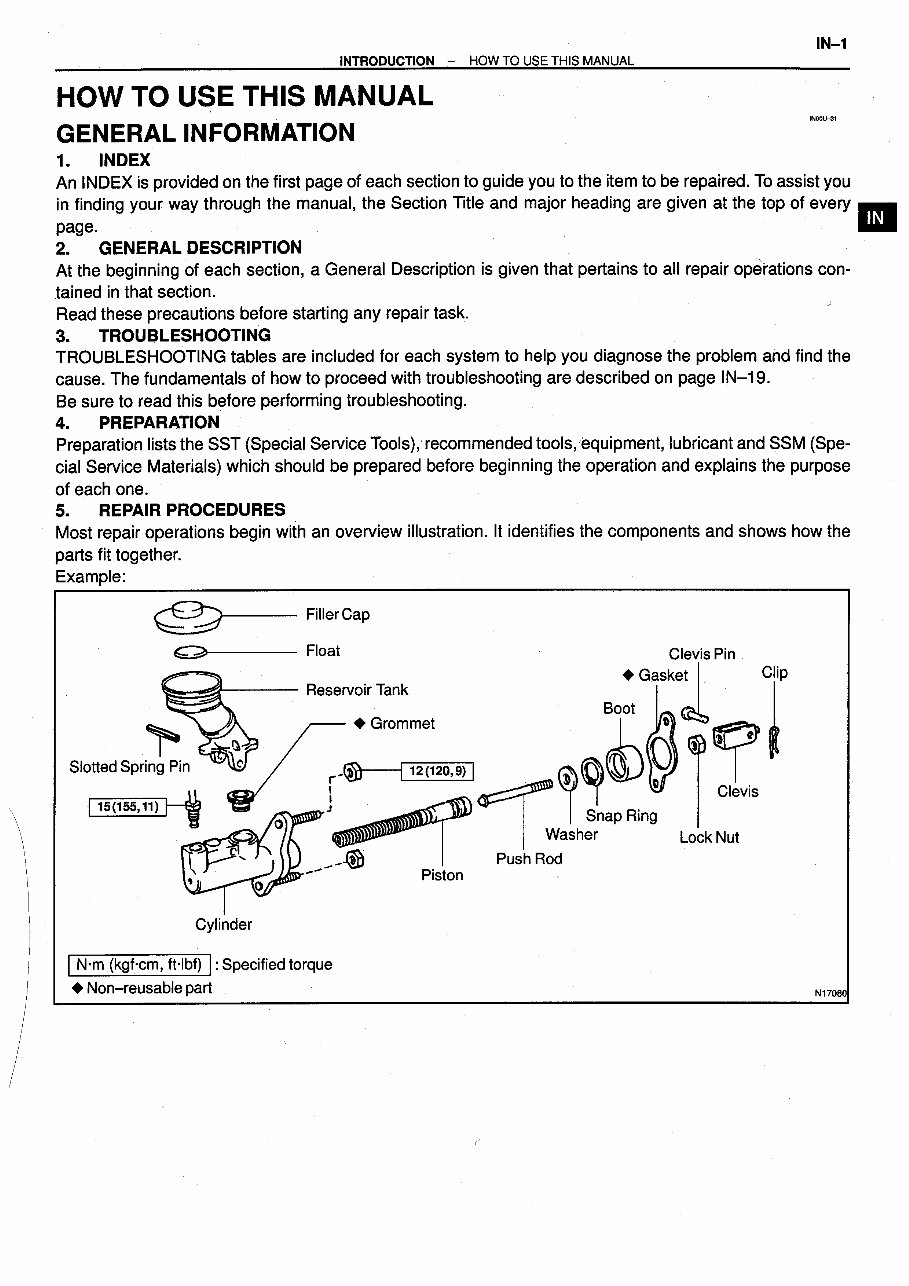 1999-2001 Toyota Yaris/Vitz/Echo Service & Repair Manual preview img 3