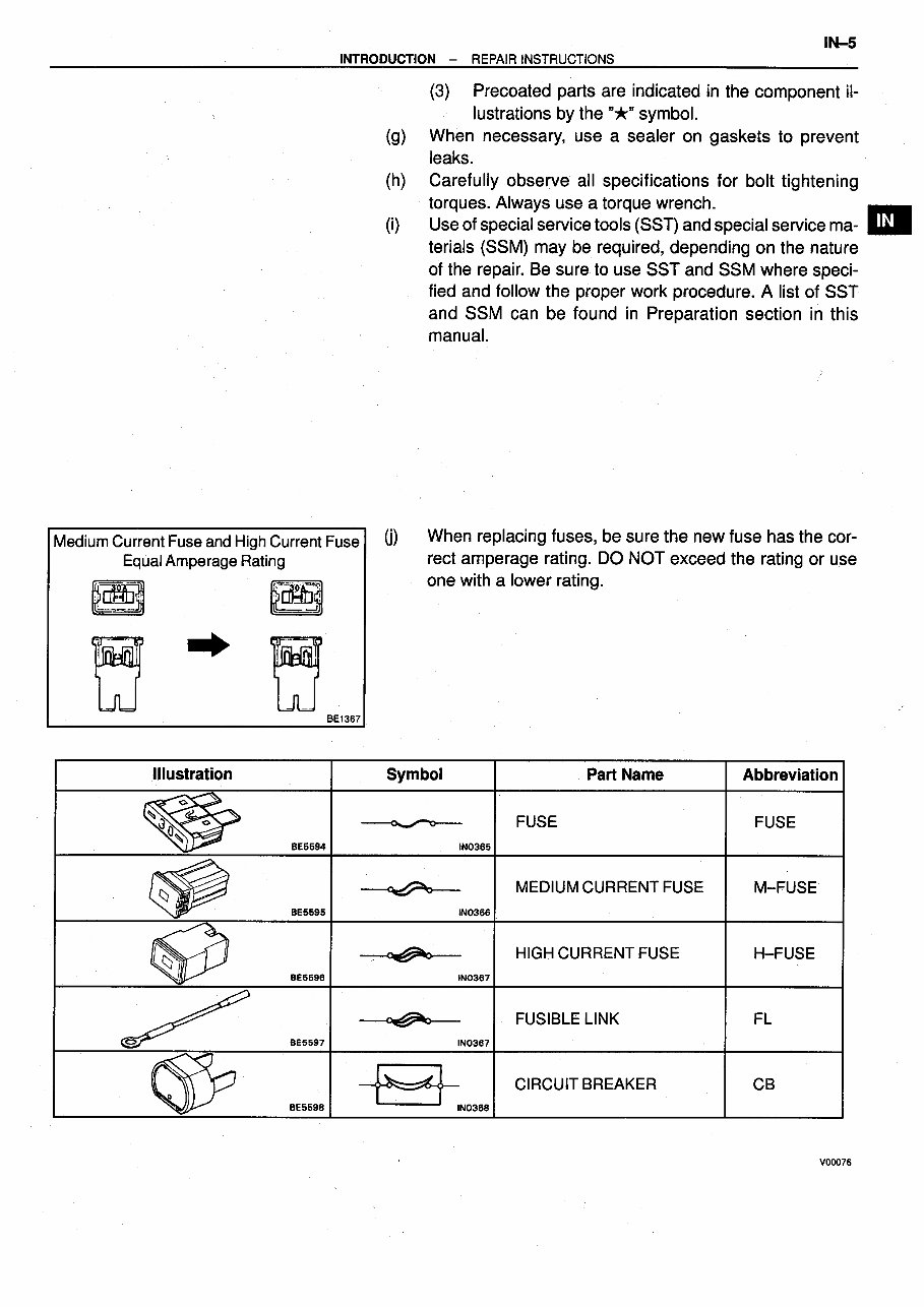 1999-2001 Toyota Yaris/Vitz/Echo Service & Repair Manual preview img 7