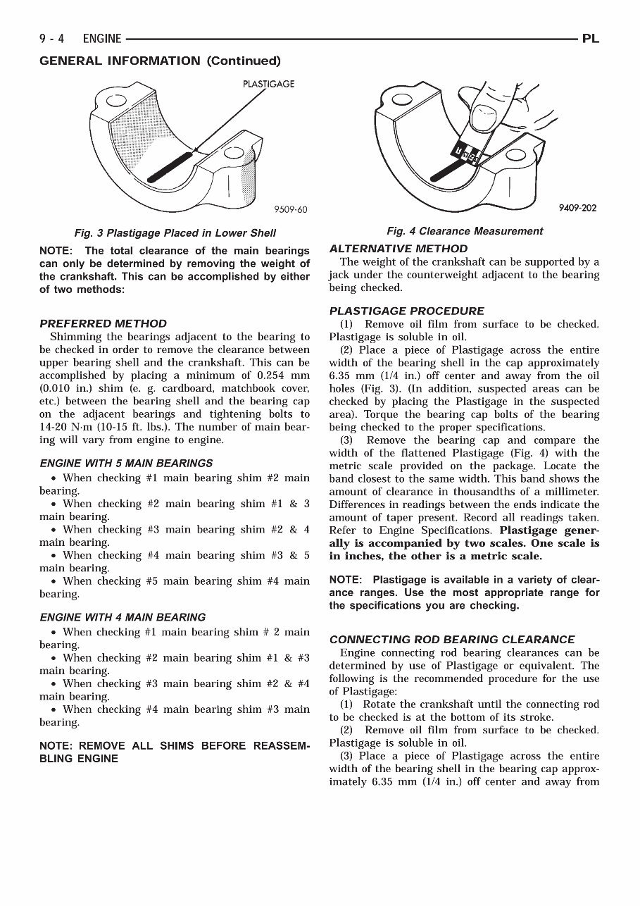 Dodge Neon 1994 1995 1996 1997 1998 1999 Service Manual preview img 4