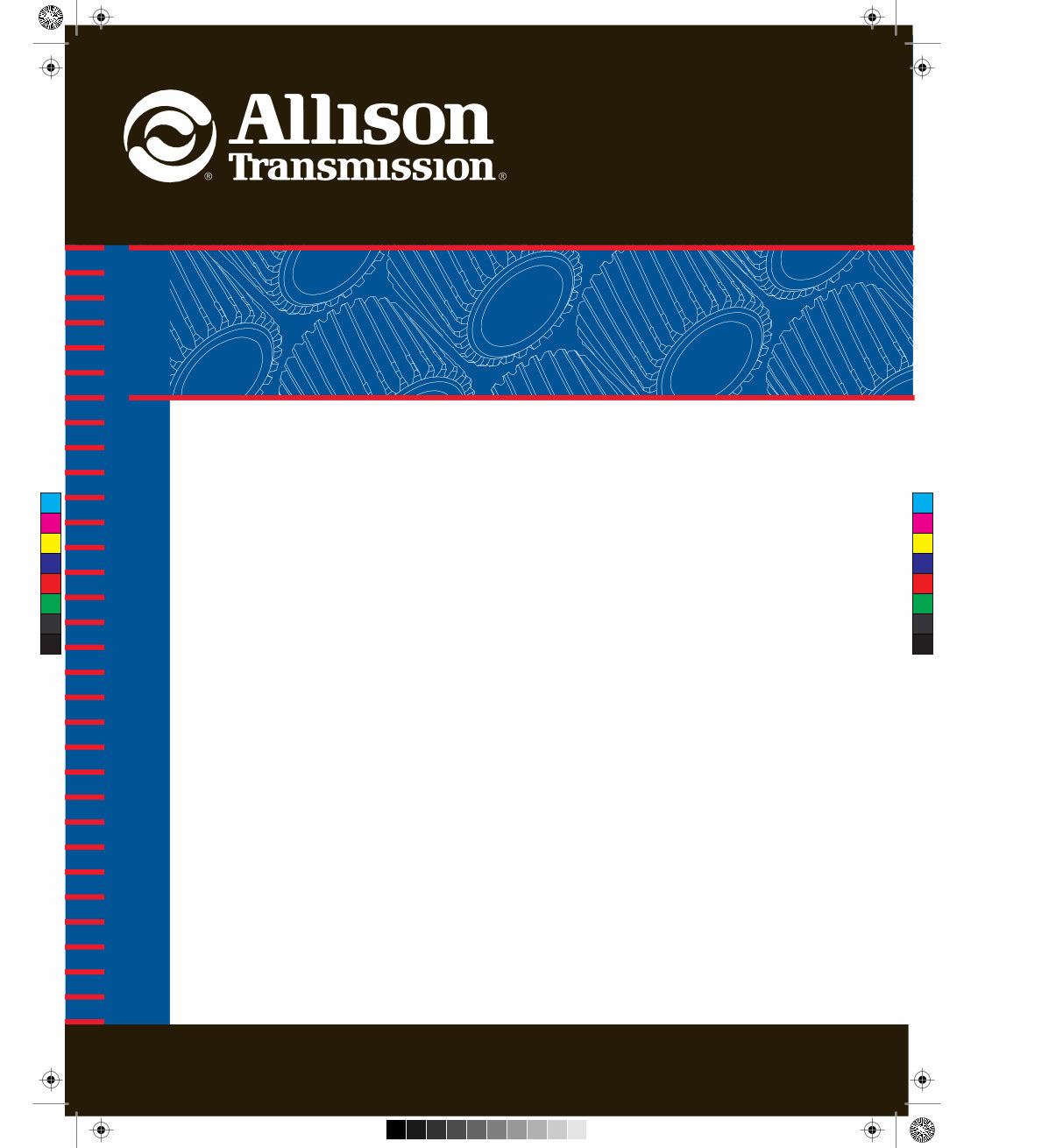 ALLISON Transmission 4800 SP Full Service Repair Manual preview img 1
