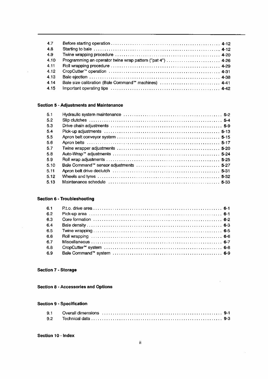 New Holland 648/658 Baler Operators Manual preview img 4