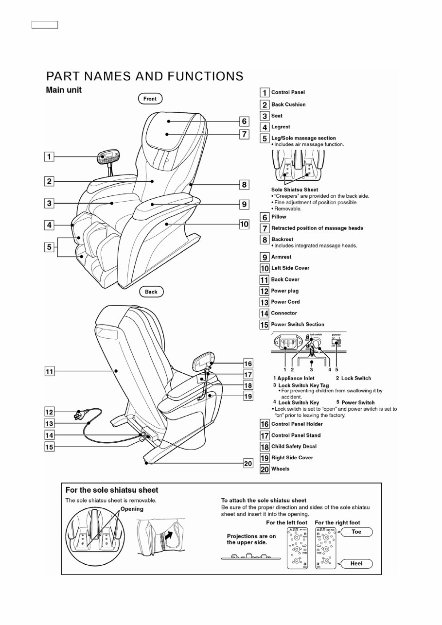 Panasonic EP MA10 Service Manual & Repair Guide preview img 3