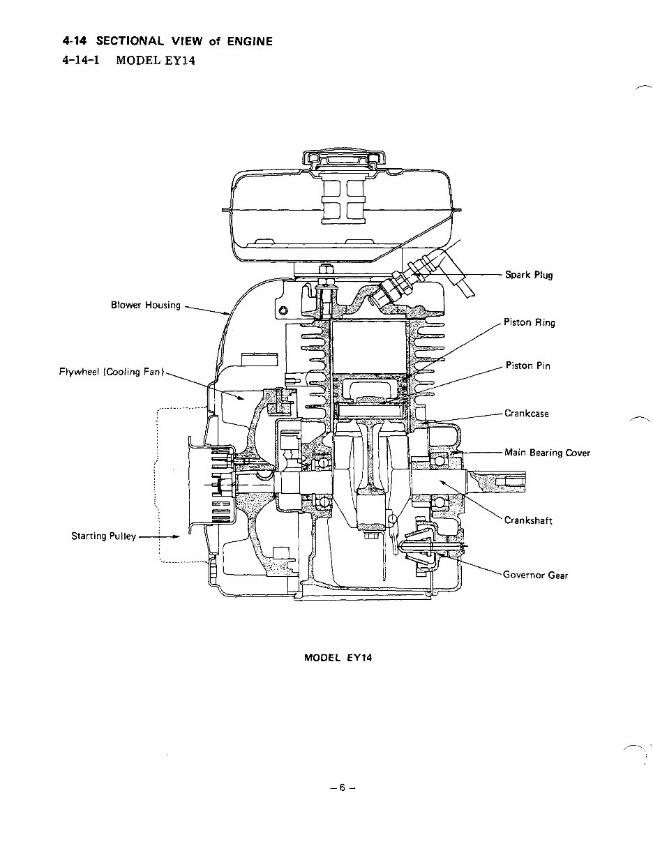 Robin EY14, EY18-3,EY23, Ey25-2, EY27-2 service manual