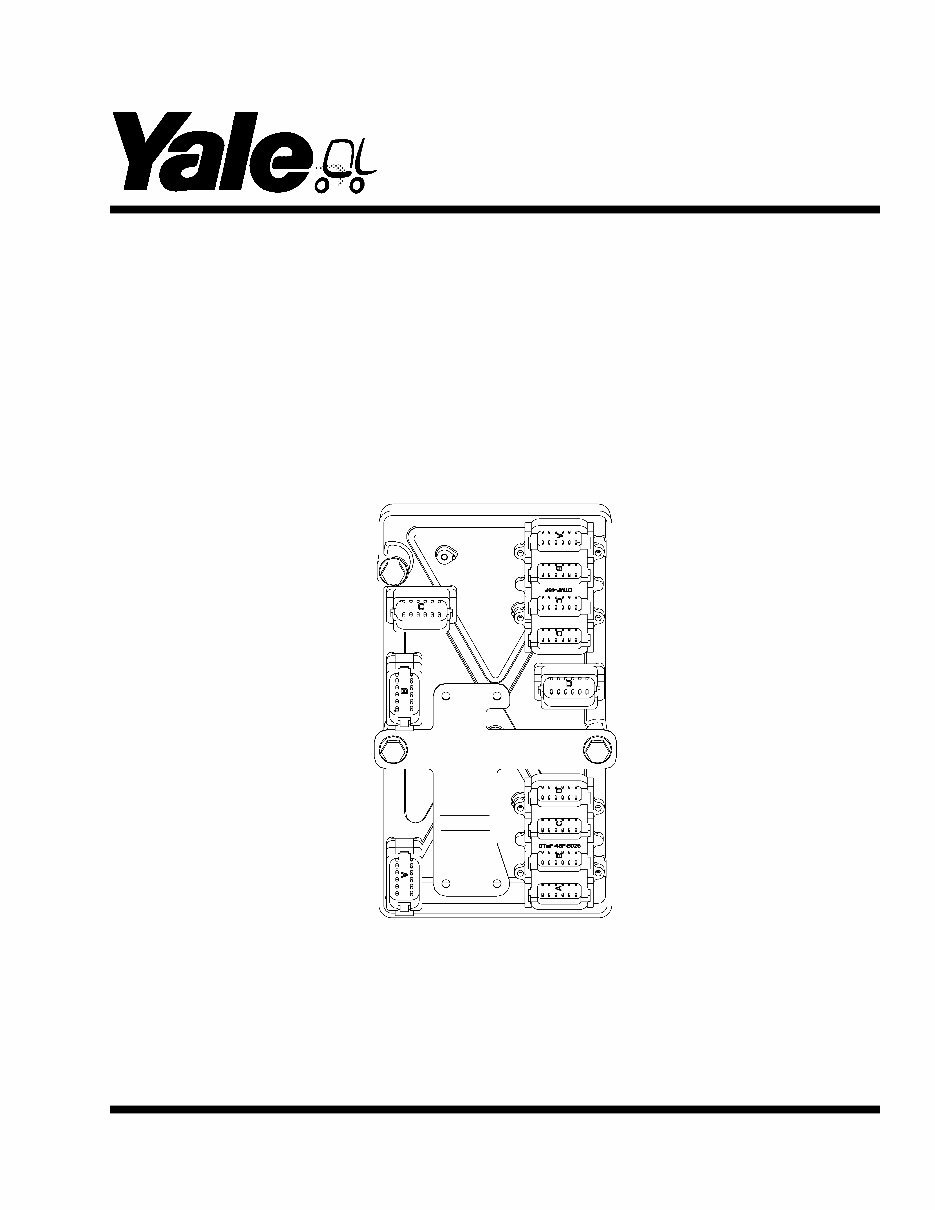 YALE B910 GLC20VX, GLC25VX, GLC30VX, GLC35VX Lift Truck Service Repair Manual (Europe) preview img 1