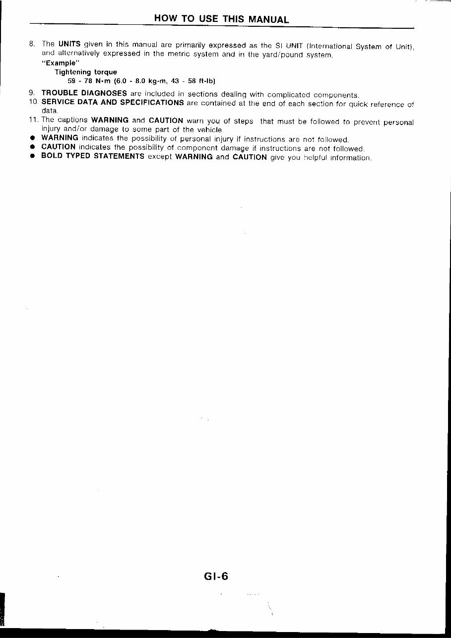1998 Nissan 200SX Service & Repair Manual Software preview img 9