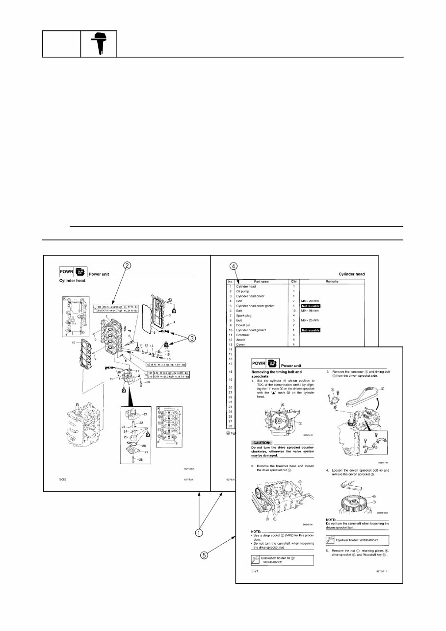 2001-2009 Yamaha Outboard F60 F60A Engine Service & Repair Manual preview img 8
