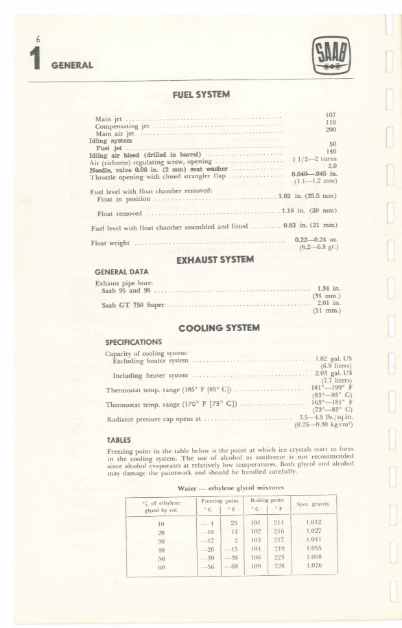 1959-1980 Saab 95/96/Monte Carlo 850 OEM Service & Repair Manual preview img 10
