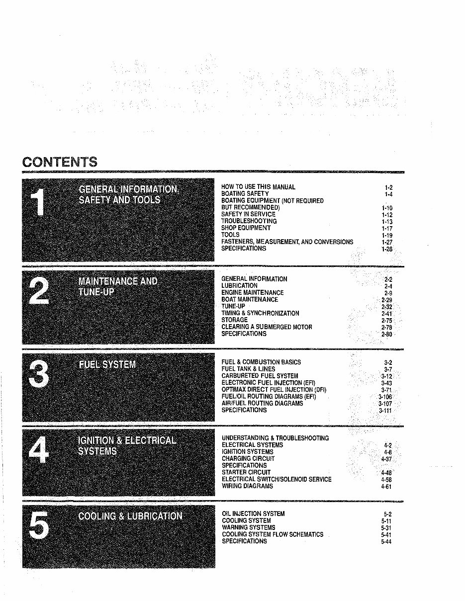 2001 Mercury 25 HP 2 Stroke Outboard Factory Service & Work Shop Manual preview img 2
