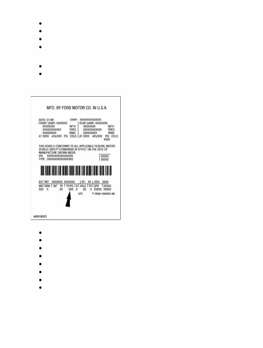 2001 Ford Ranger Service & Repair Manual preview img 9