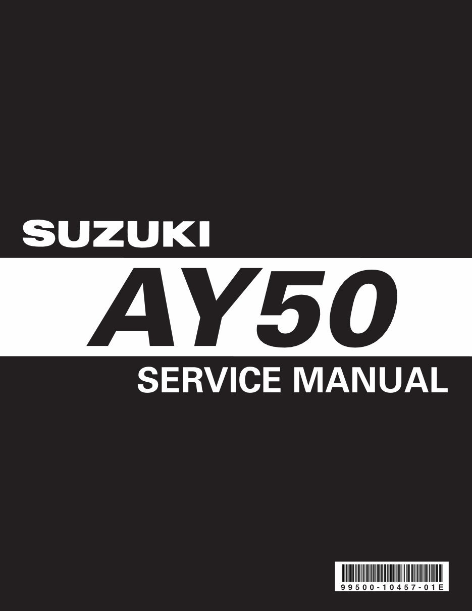 1997-2014 Suzuki Katana AY50 Scooter Service & Repair Manual preview img 1