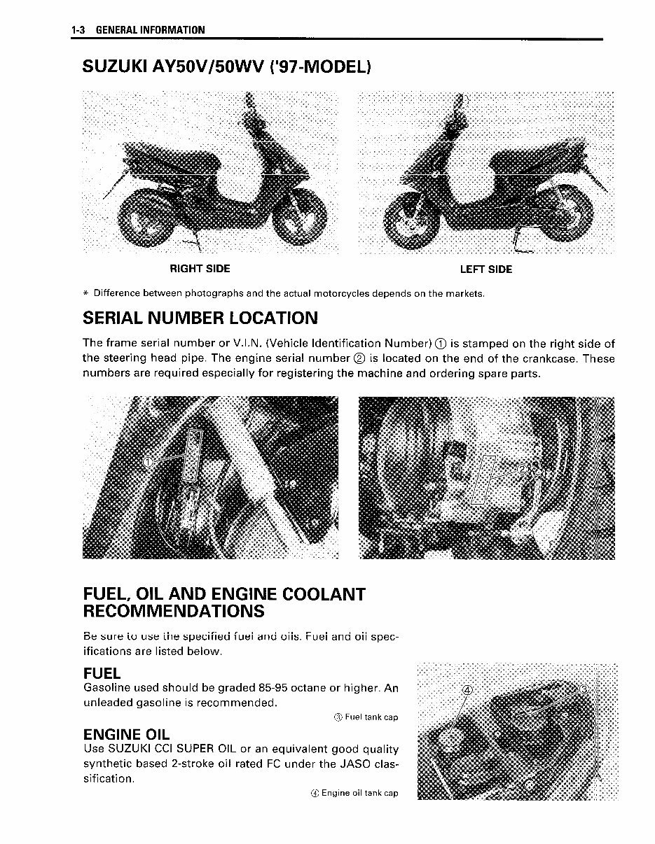 1997-2014 Suzuki Katana AY50 Scooter Service & Repair Manual preview img 8